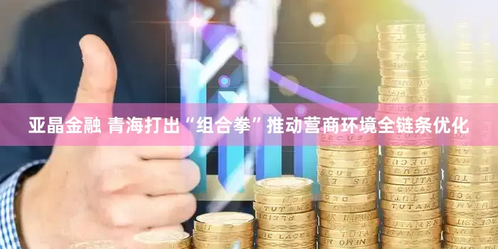 亚晶金融 青海打出“组合拳”推动营商环境全链条优化